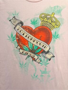 Women's Pink Kottonmouth Kings Short Sleeve Graphic Tee